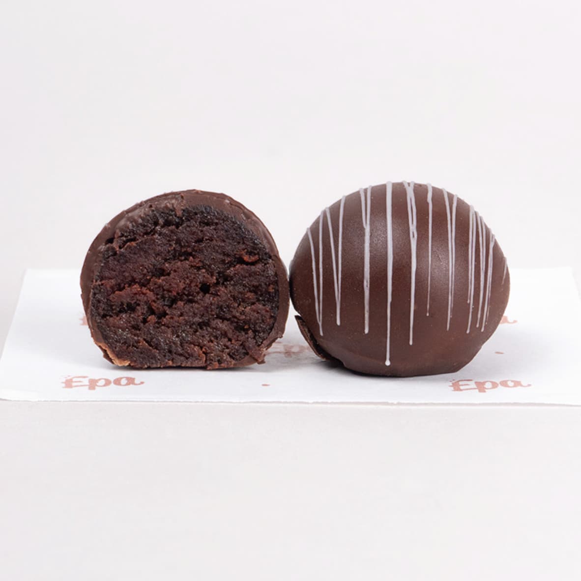 Trufitas de chocolate