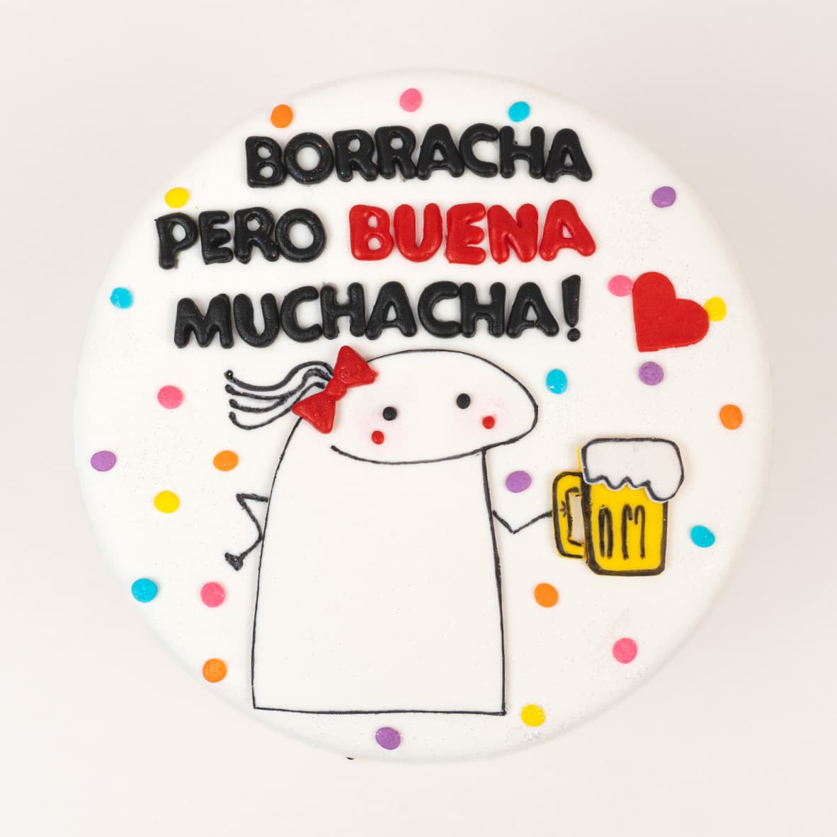 Torta temática flork o torta bento de cumpleaños para ella