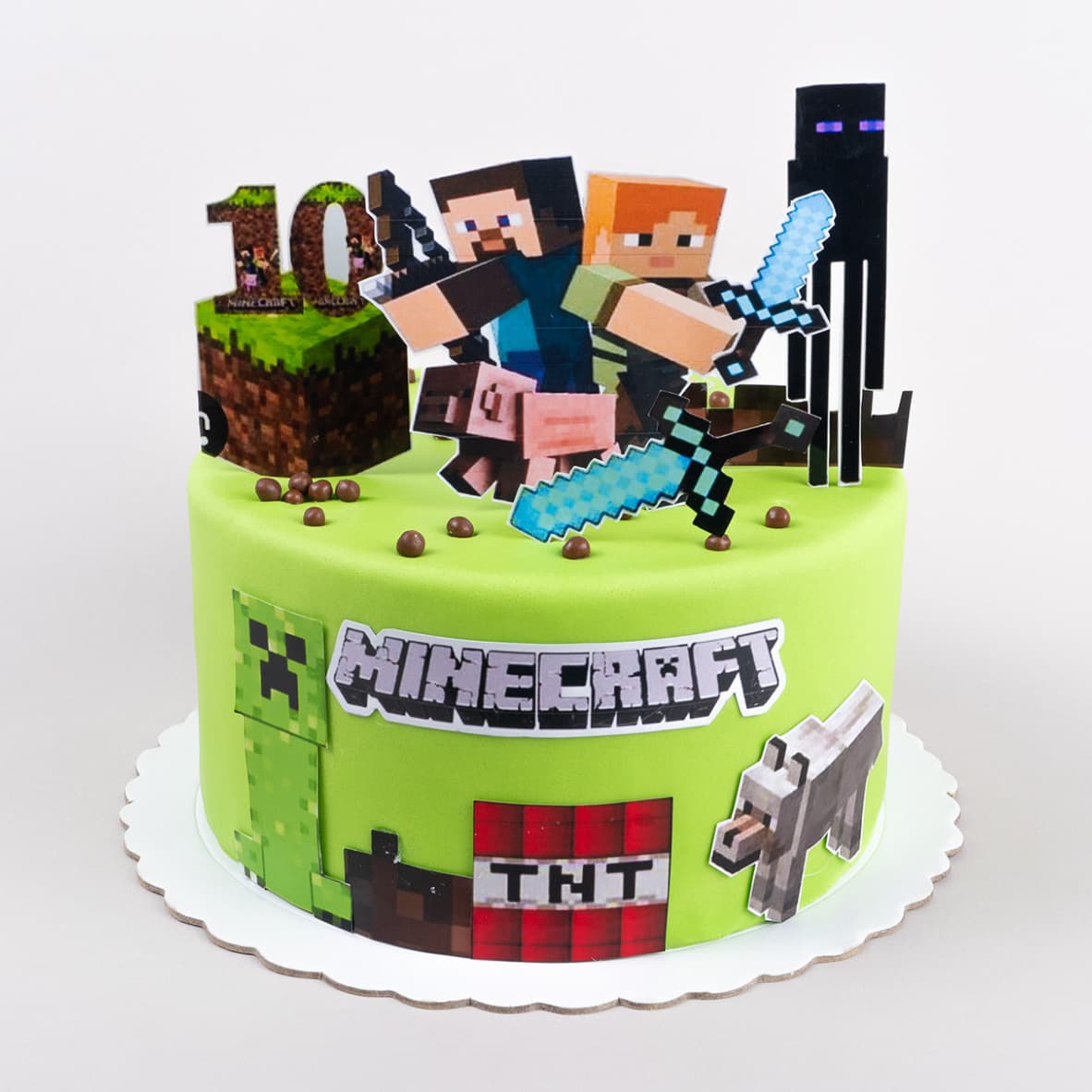 Torta Minecraft