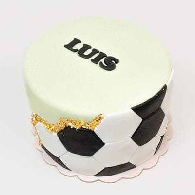 Torta de fútbol