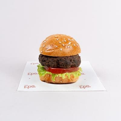 Hamburguesitas con lechuga y tomate